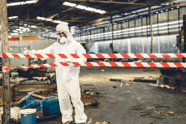 Professional Odor Removal technician working in Dawsonville, GA